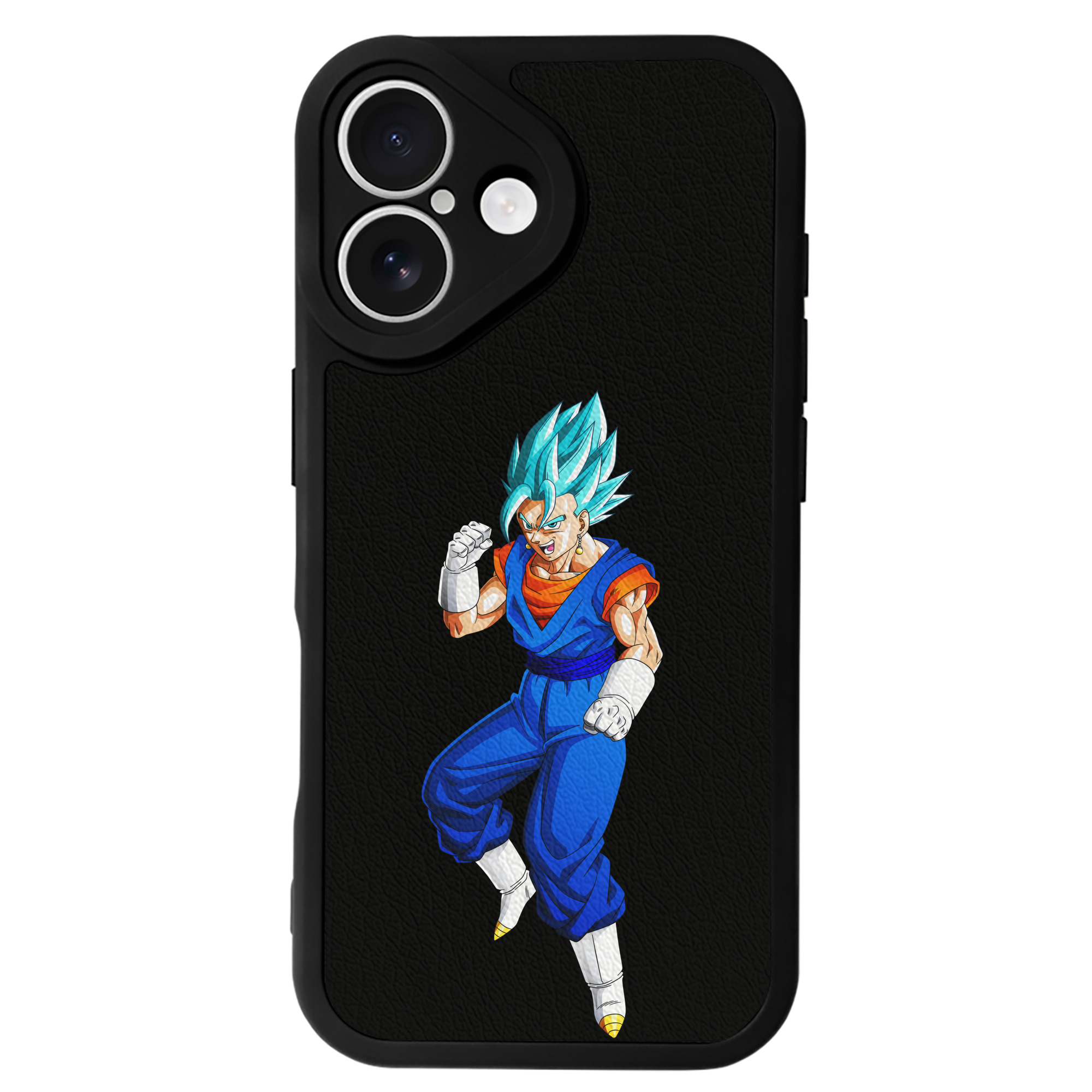 （画像用） ドラゴンボール ベジット DRAGON BALL Vegetto 【iPhone 16シリーズ対応】シリコンスマホケース（レザー調） 材質：シリコン